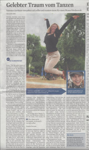 Artikel über Veronica Gerritzen und bauchwegblog im Koelner Stadt-Anzeiger